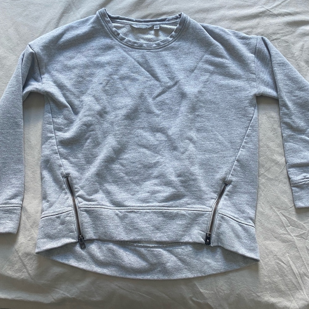 Athleta Zip Crew Neck‎